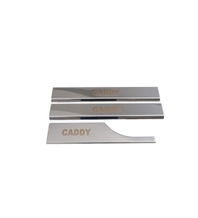 VW CADDY KROM İÇ KAPI EŞİĞİ 3 KAPI  2004-2015 ARASI P.ÇELİK