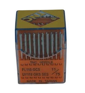 Unıon Lock Dikiş İğnesi / UY 118 GKS/FLX118 GCS 11/75 100ADET