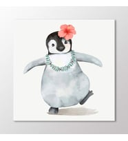 Arty Tablo Sevimli Penguen Tablo (Karışık)