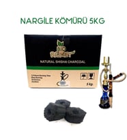 Bio Briket Delikli Nargile Kömürü - 5KG
