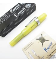 Kaweco 10001835 Frosted Sport Dolma Kalem Açık Sarı  İsme Özel Kalem