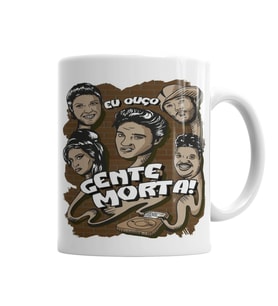 Gente Morta Kupa Bardak Porselen