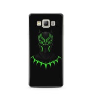 Black Panter Tasarım Süper Şeffaf Silikon Telefon Kılıfı Samsung A7 (2015)