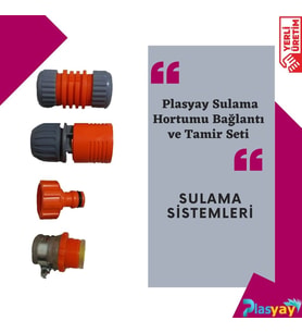 Plasyay Sulama Hortumu Bağlantı ve Tamir Seti