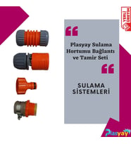 Plasyay Sulama Hortumu Bağlantı ve Tamir Seti