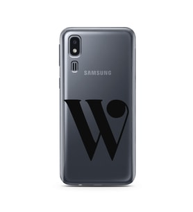 Samsung A2 Core Harf Tasarımlı Telefon Kılıfı W-Harfi 