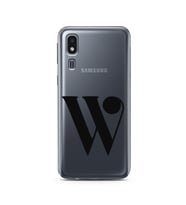 Samsung A2 Core Harf Tasarımlı Telefon Kılıfı W-Harfi 