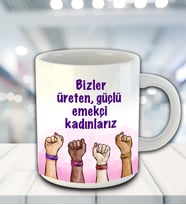 Güçlü Kadınlar Temalı Kupa Bardak 81714