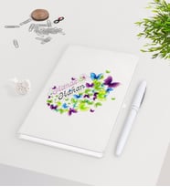 BK Gift Kişiye Özel Sevgililer Günü Beyaz Defter Kalem Seti-10