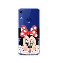 Minne Tasarımlı Süper Şeffaf Silikon Telefon Kılıfı Huawei Honor 8A