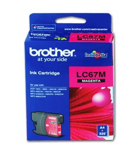 Brother LC67M Orjinal Kırmızı Kartuş