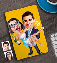 BK Gift Kişiye Özel Evleniyoruz Karikatürlü Defter-4