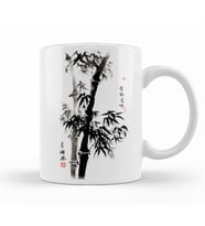Bamboo Kupa Bardak Porselen
