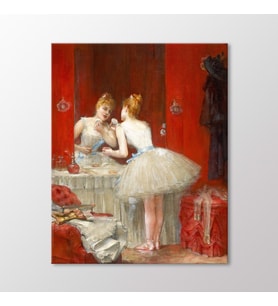 Arty Tablo La Loge De La Ballerine Tablo (Karışık)