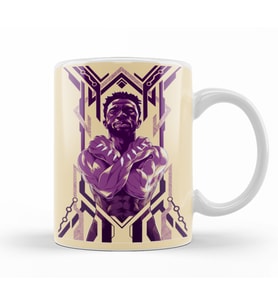 Black Panther Wakanda Forever Kupa Bardak Porselen