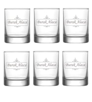 Kişiye Özel 6 lı Tekila Shot Bardağı Model - 4