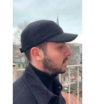 Kaşe Kastro Şapka Erkek Castro Kışlık Yün Şapka cp227 (Siyah)