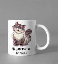 Meow Kedi Kupası Kişiye Özel