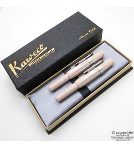 Kaweco Macchiato Kalem Seti Roller Kalem + Dolma Kalem Set  İsme Özel Kalem