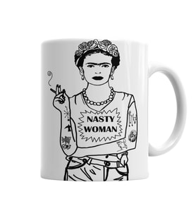 Frida Kahlo  Kupa Bardak Porselen
