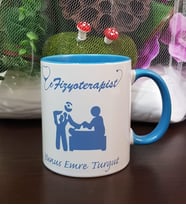Kişiye Özel Fizyoterapist Kupa Mavi