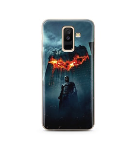 Batman Tasarım Süper Şeffaf Silikon Telefon Kılıfı Samsung A6 Plus