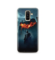 Batman Tasarım Süper Şeffaf Silikon Telefon Kılıfı Samsung A6 Plus