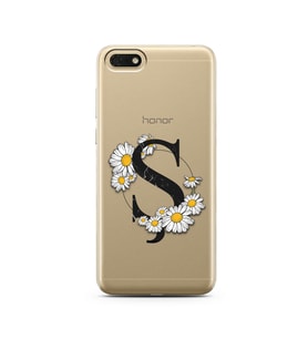 Papatya Harf Tasarım Süper Şeffaf Silikon Telefon Kılıfı Huawei Honor 7s-Y5 (201