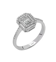 Sirius F Renk 0,29 Karat Baget Pırlanta Yüzük 0717R0270