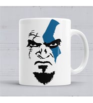 God Of War Kratos Kupa Bardak Porselen