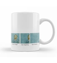 Van Gogh Van Goghing Kupa Bardak Porselen