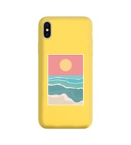 Sarı Lansman Kılıf iPhone XS Max