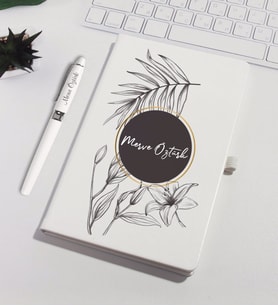 Kişiye Özel Defter Kalem Set 93135
