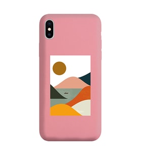 Pudra Lansman Telefon Kılıfı Iphone XS
