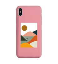 Pudra Lansman Telefon Kılıfı Iphone XS