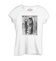 Midnight Cowboy Beyaz Kadın Tshirt