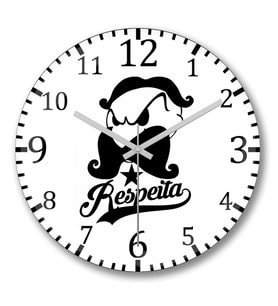 Popeye Bravo Rspeita Duvar Saati Bombeli Gercek Cam