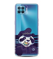 Kılıfland Huawei Oppo Reno 4 Lite Kılıf Silikon Resimli Kapak Police Panda Stok 1085