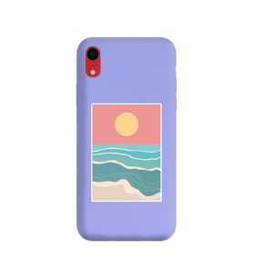 Mor Lansman Kılıf iPhone XR