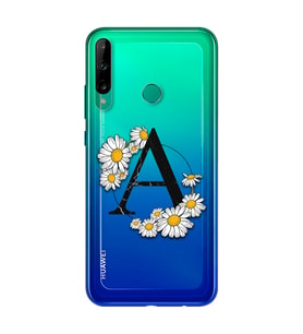 Papatya Harf Tasarım Süper Şeffaf Silikon Telefon Kılıfı Huawei P40 Lite E A-Har