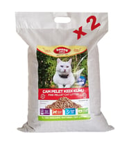 Bonny Nice Organik Çam Pelet Kedi Kumu 10 kg 17 l x 2 Paket