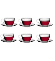 Paşabahçe 97948 basıc cam çay fincanı - çay fincanı seti