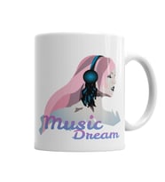 Luka Music Dream Müzik Kupa Bardak Porselen