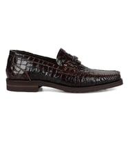 FootCourt Loafer Kahverengi Toka Detaylı Erkek Makosen