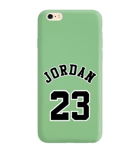 Iphone 6 Plus Air Jordan Tasarımlı Yeşil Lansman Telefon Kılıfı