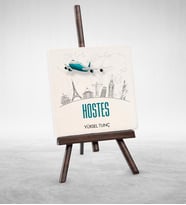 BK Gift Kişiye Özel Mesleki Hostes Şovaleli Doğal Taş  1