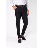 Erkek Keten Pantolon 9Y-2200203-002 Siyah