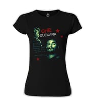 Che Guevara - Smoke Siyah Bayan Tshirt