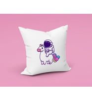Astronot Unicorn Uzay Yastığı
