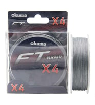 Okuma FT-x4 Braided Line Grey Örgü İp Olta Misinası 150mt Grey-0,165 mm